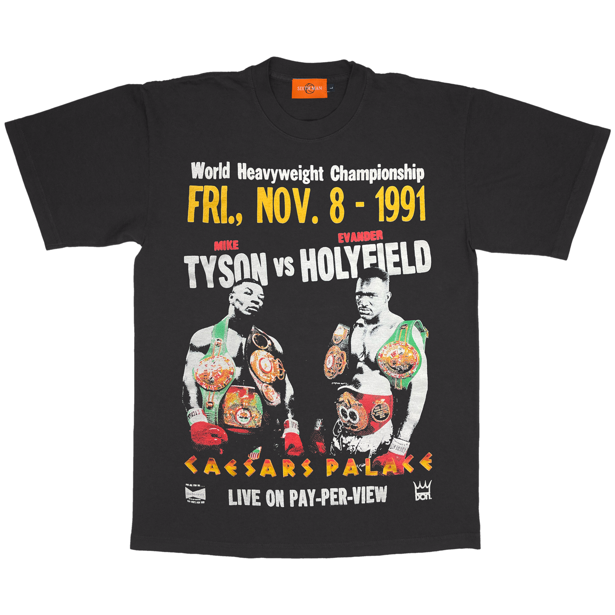 Tyson v. Holyfield T Shirt | Sixth Man Clothing